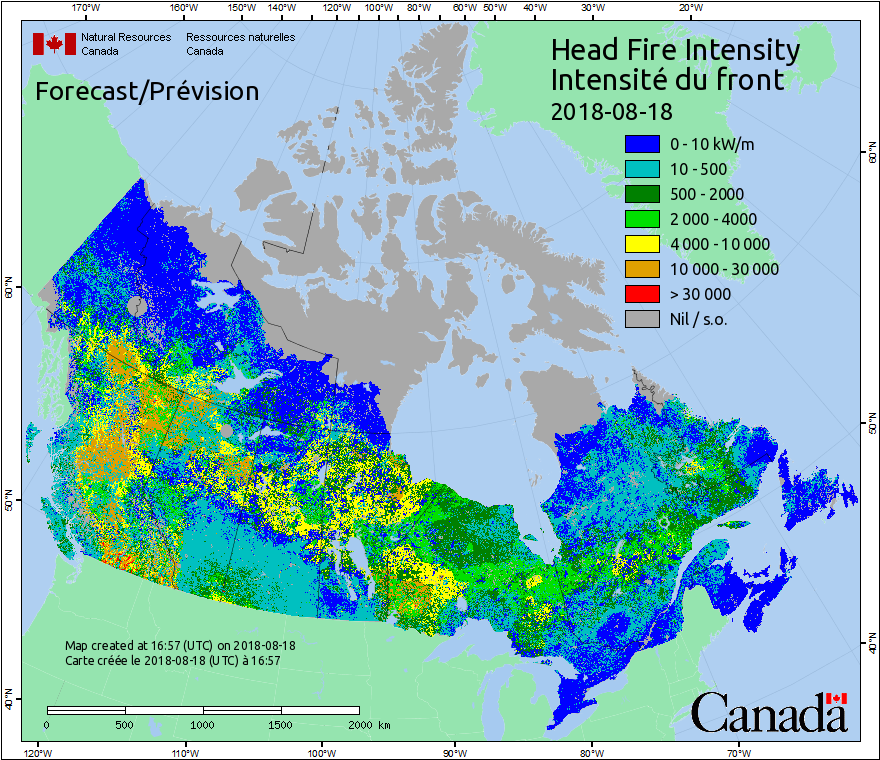Head Fire Intensity