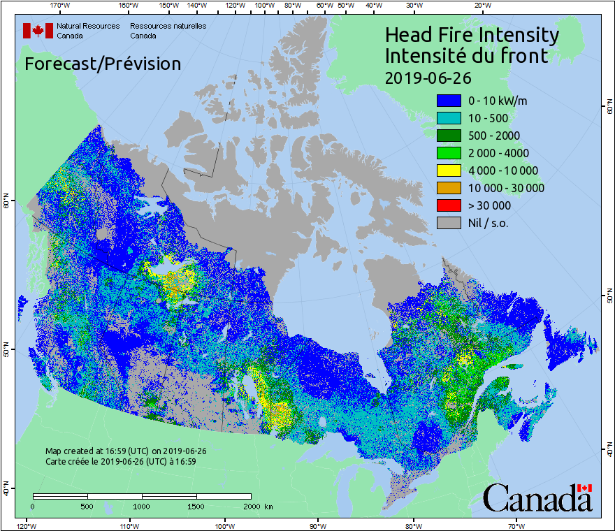Head Fire Intensity