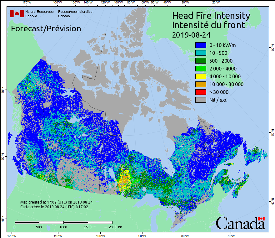 Head Fire Intensity