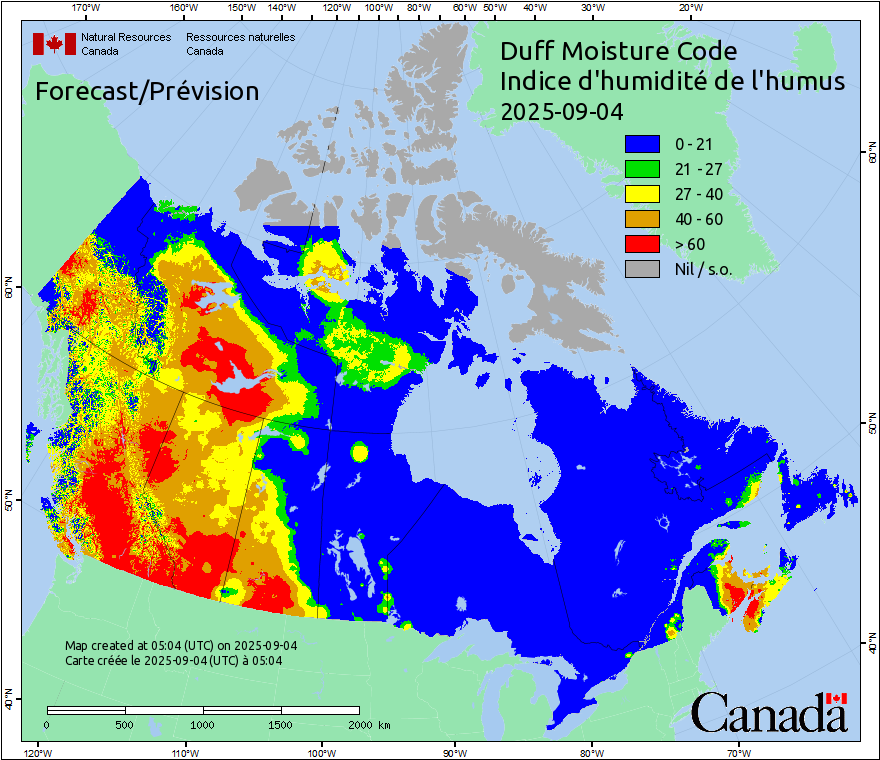 Duff Moisture Code
