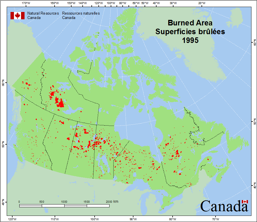 Area Burned by Year