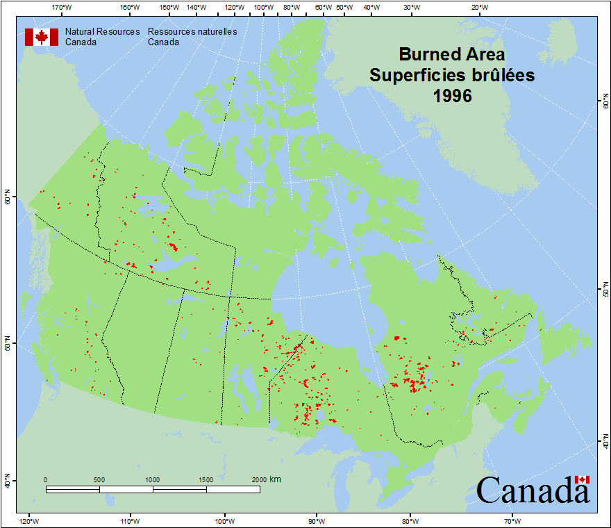 Area Burned by Year