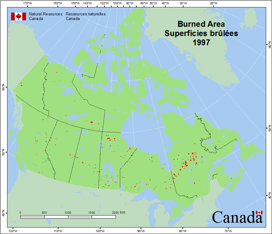 Area Burned by Year
