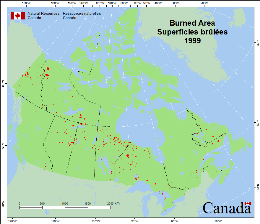 Area Burned by Year