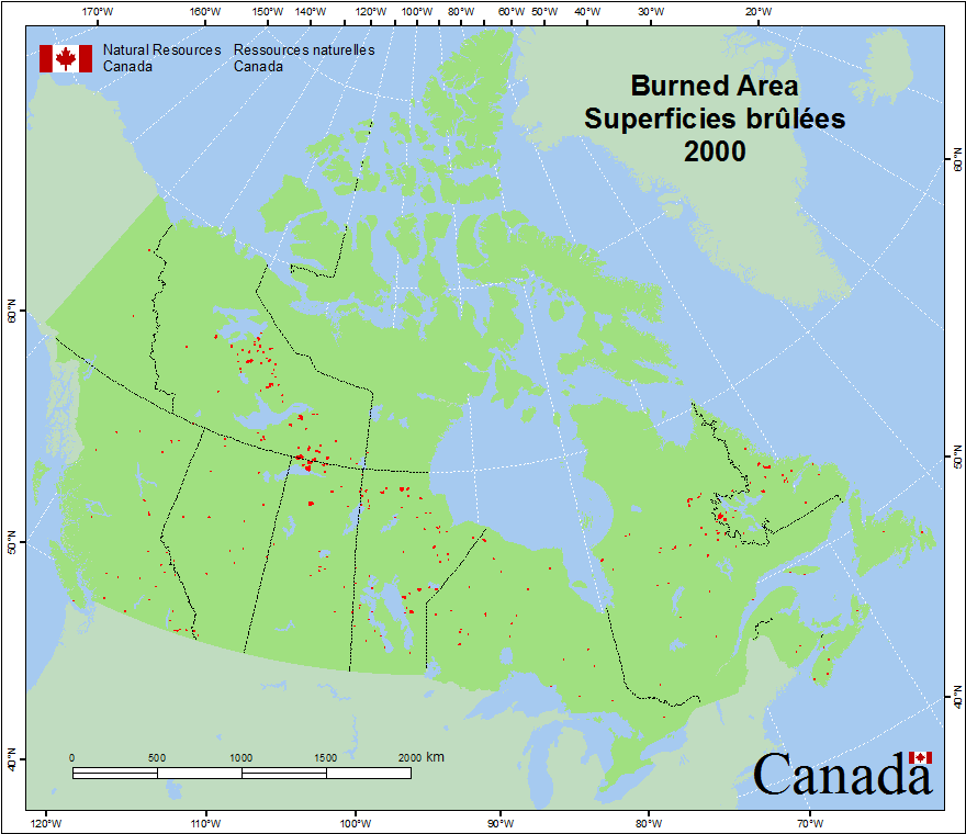 Area Burned by Year