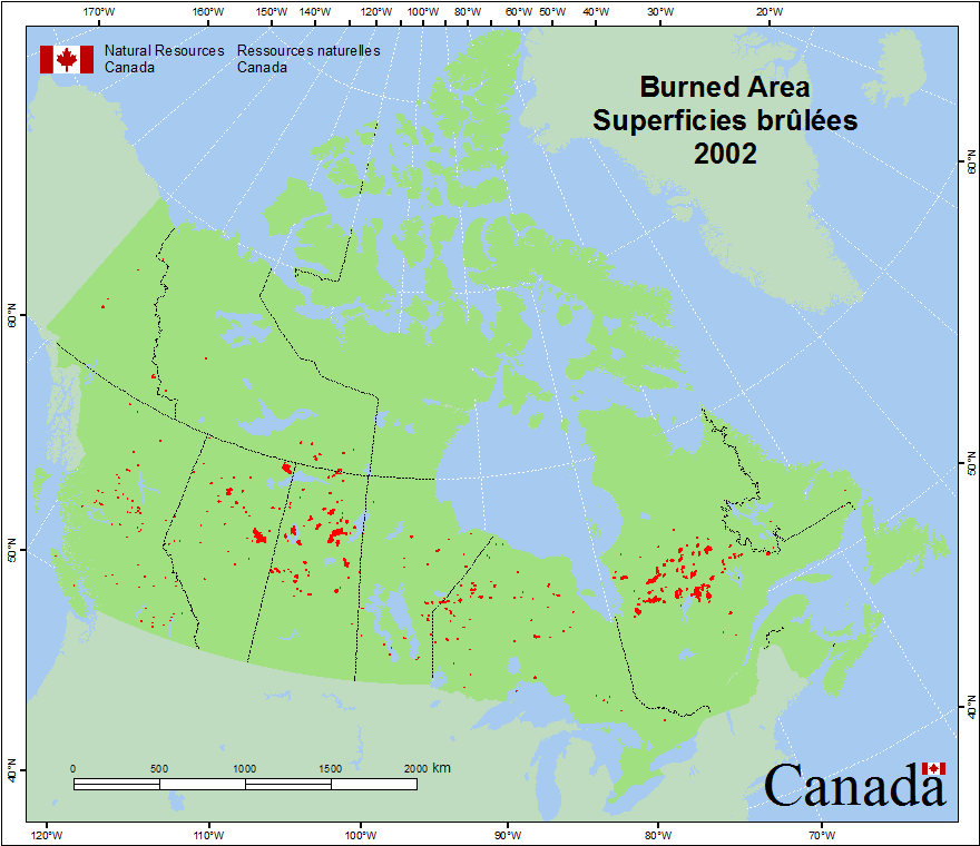 Area Burned by Year