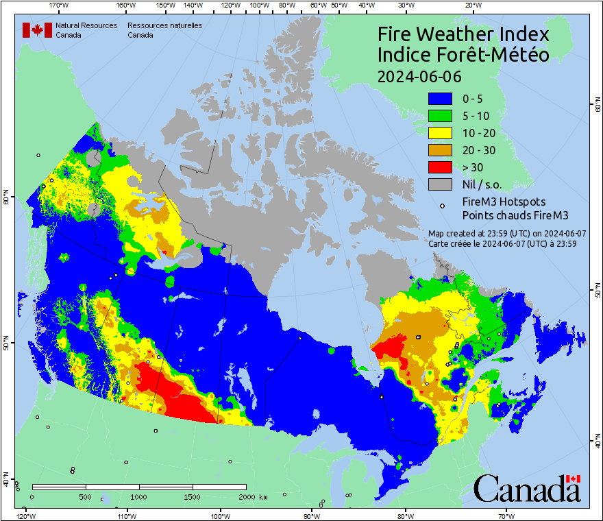 Daily Hotspots / FWI