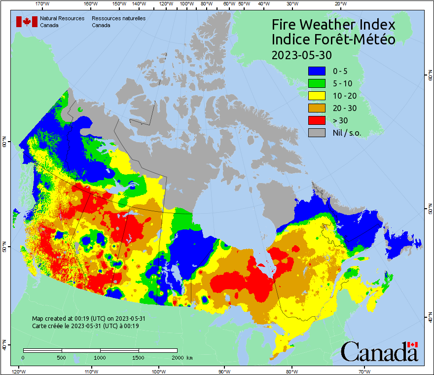 Canadian Wildland Fire Information System 