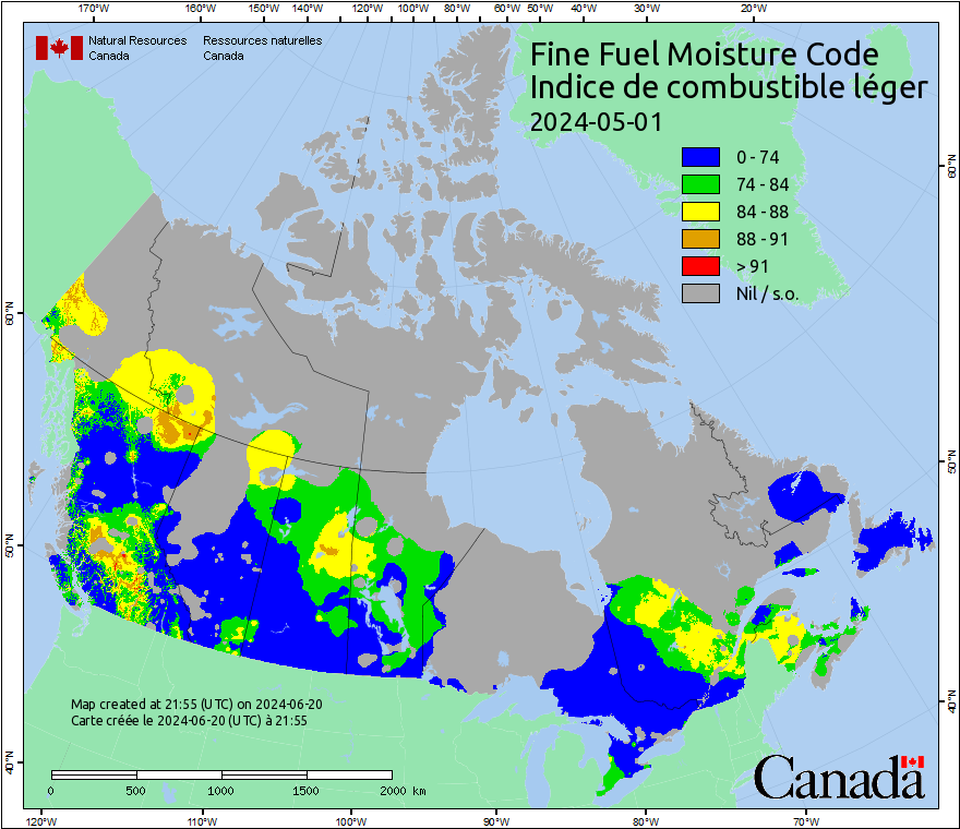 Fine Fuel Moisture Code