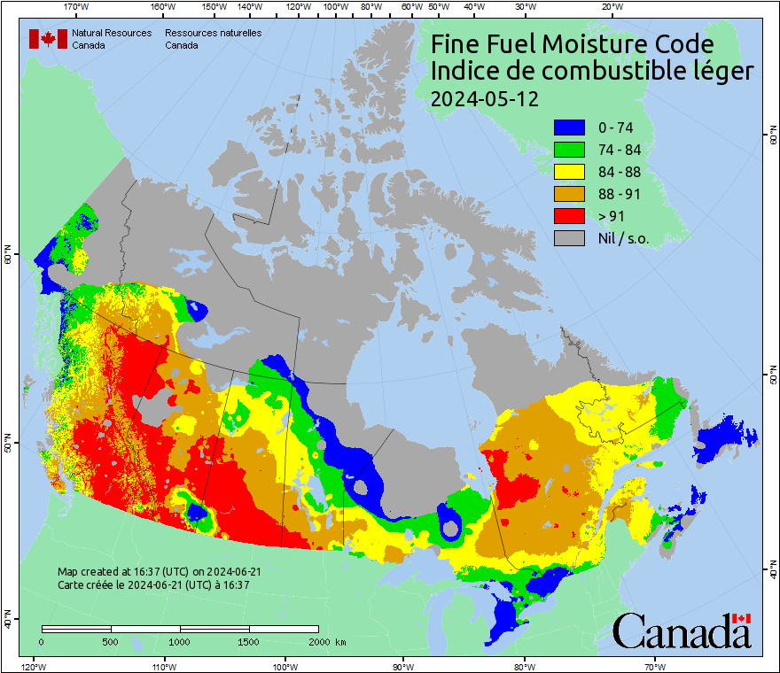 Fine Fuel Moisture Code