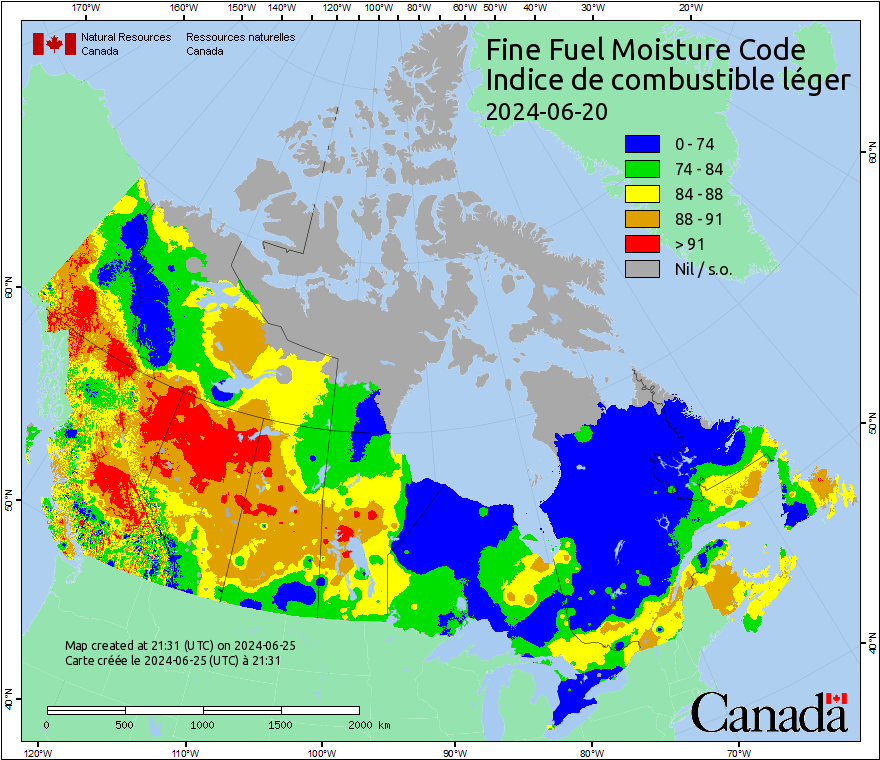 Fine Fuel Moisture Code