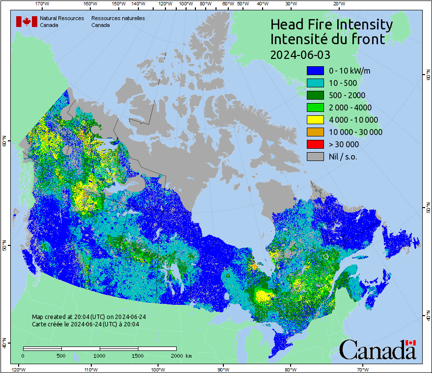 Head Fire Intensity