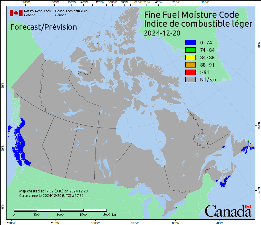 Fine Fuel Moisture Code