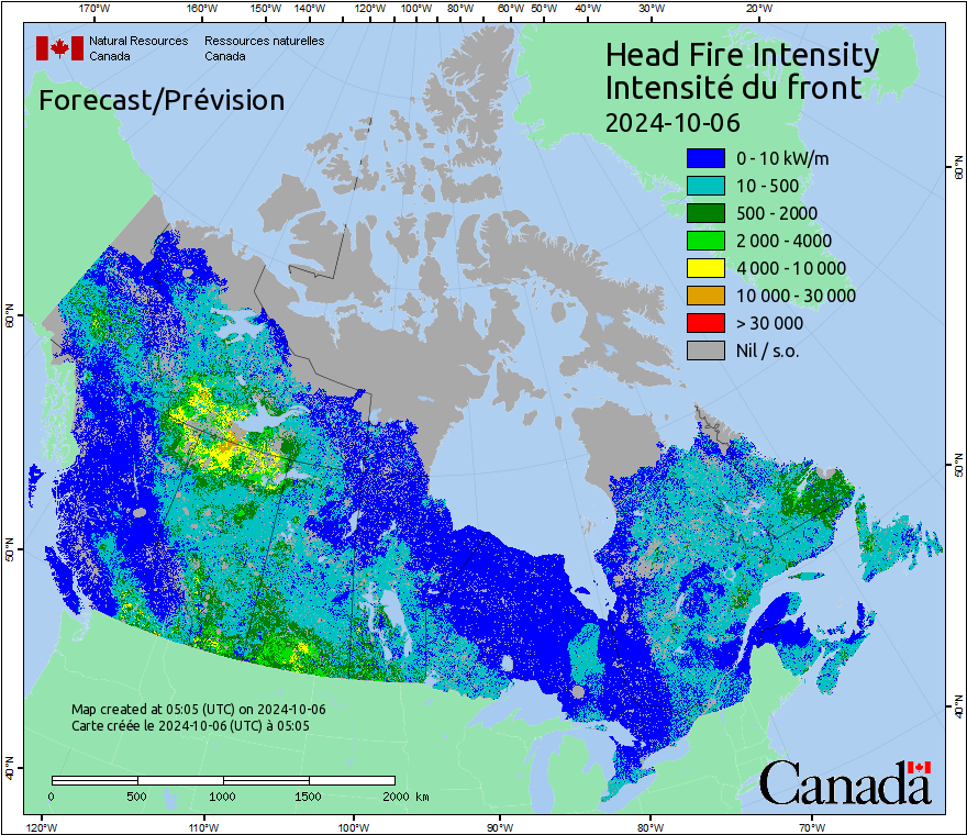 Canada Fire Behavior