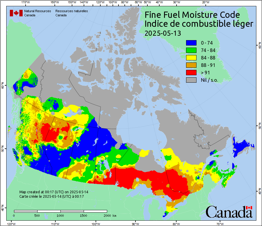 Fine Fuel Moisture Code