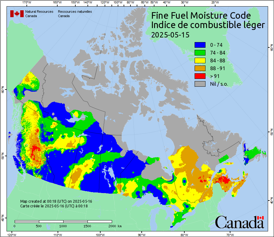 Fine Fuel Moisture Code
