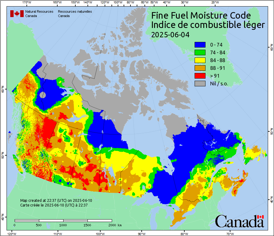 Fine Fuel Moisture Code