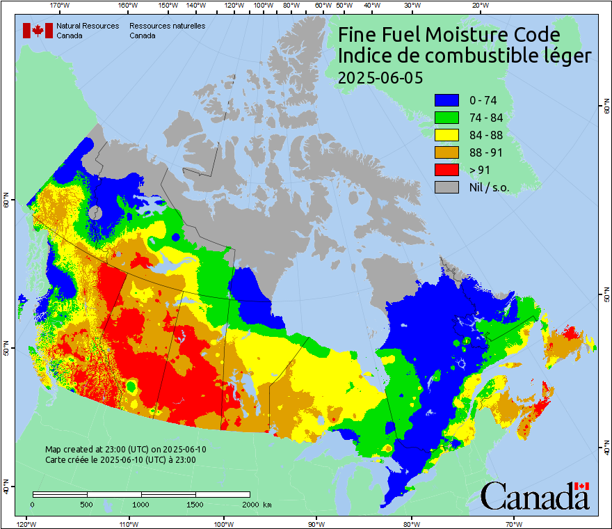 Fine Fuel Moisture Code