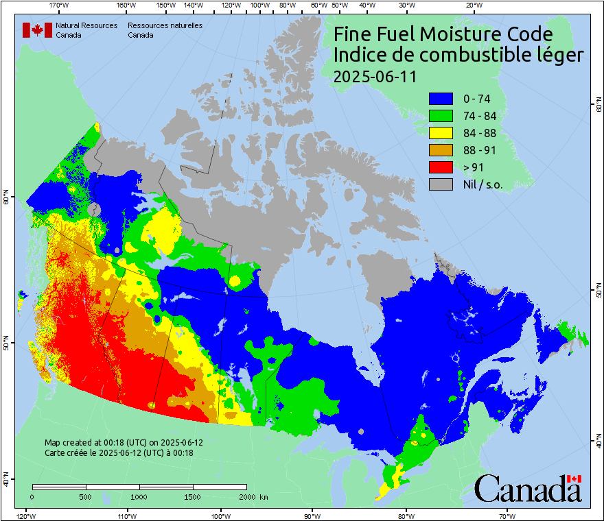 Fine Fuel Moisture Code