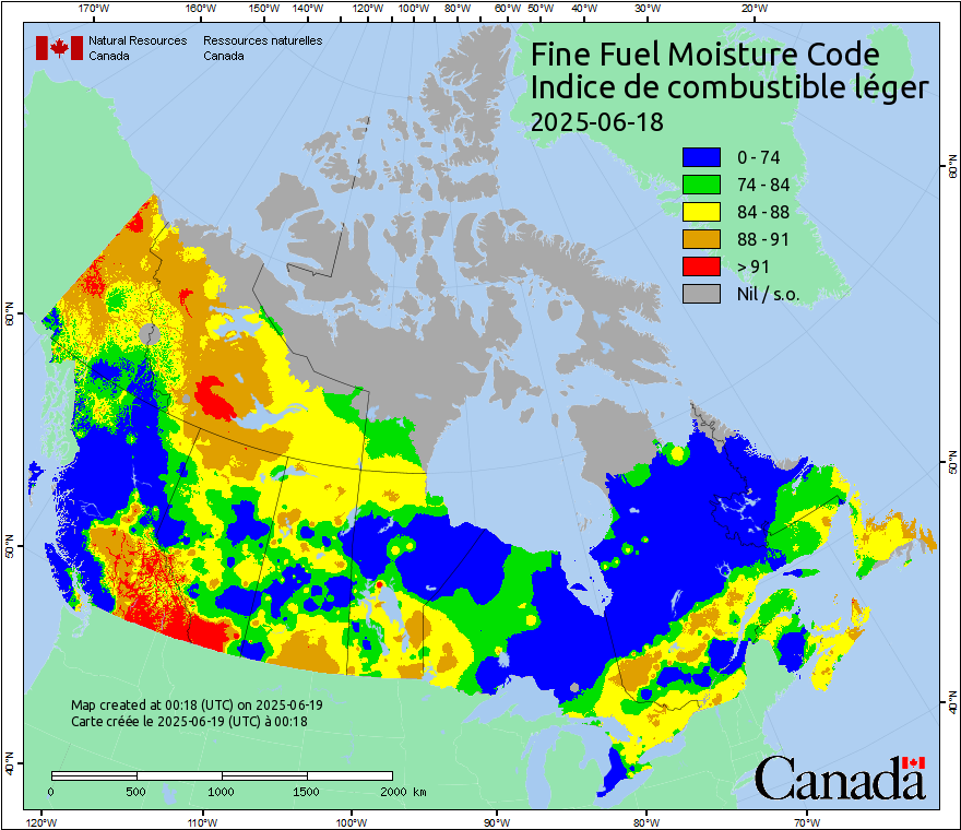 Fine Fuel Moisture Code