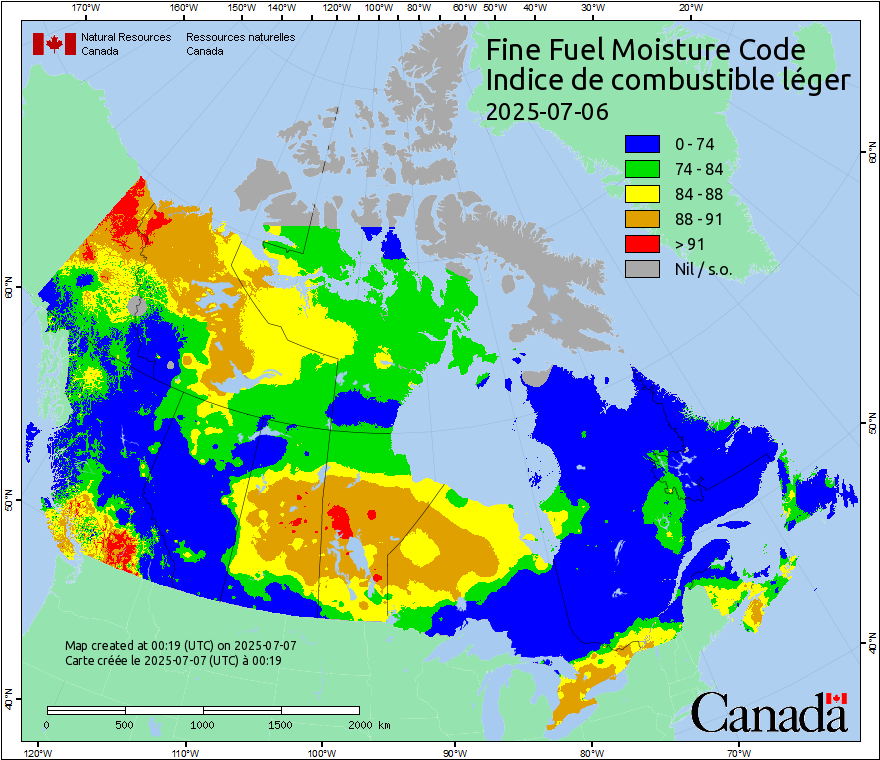 Fine Fuel Moisture Code