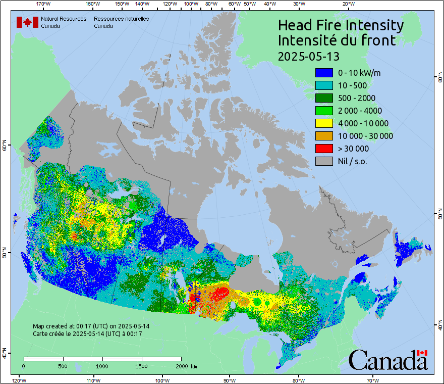 Canada Fire Behavior