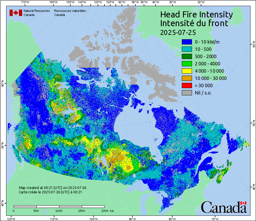 Canada Fire Behavior