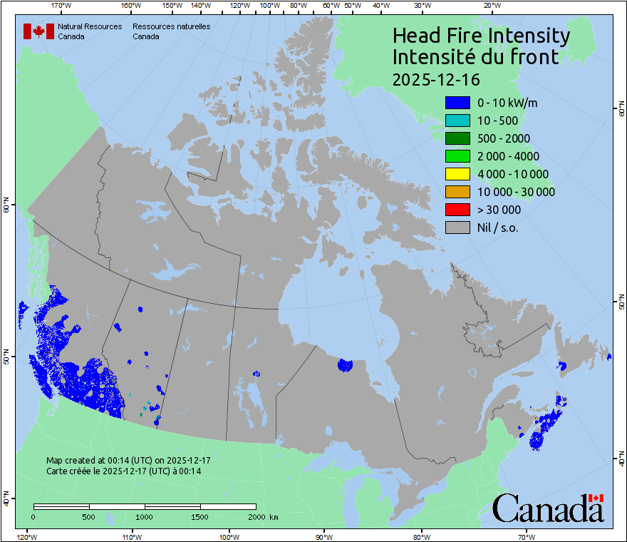 Canada Fire Behavior