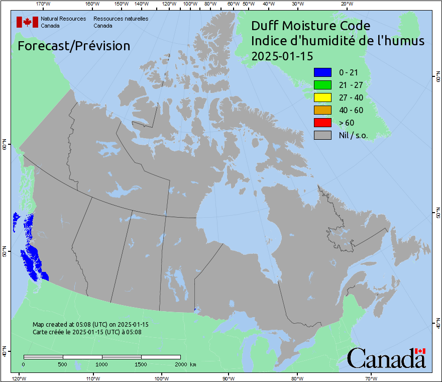 Duff Moisture Code