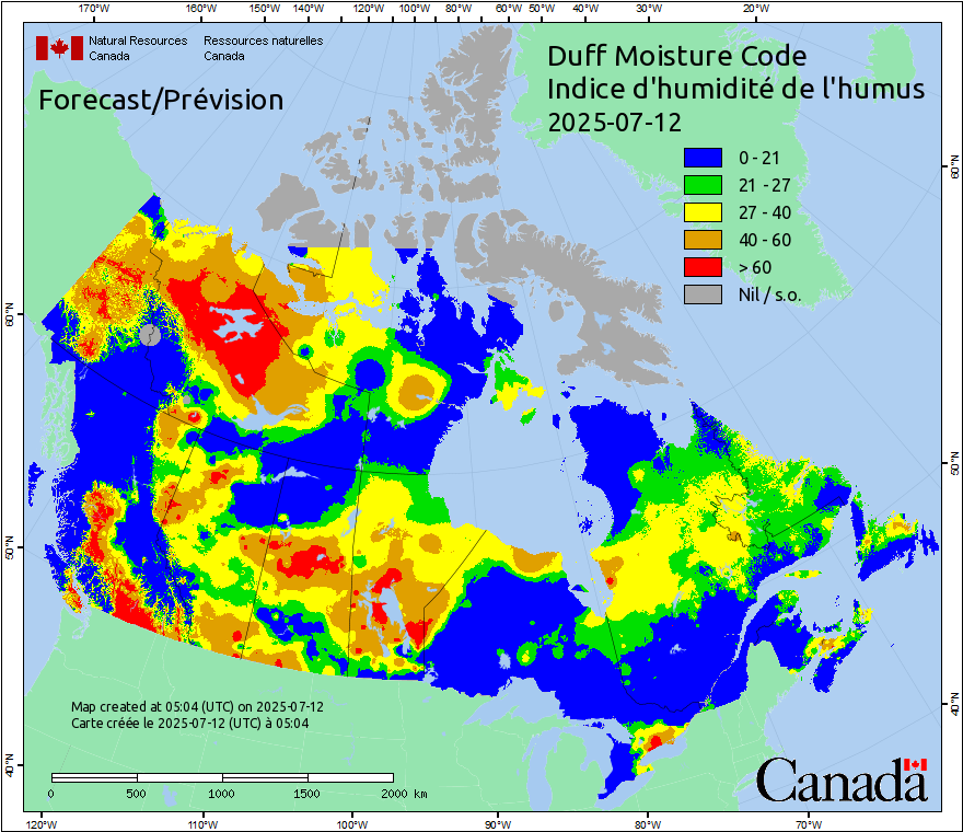 Duff Moisture Code