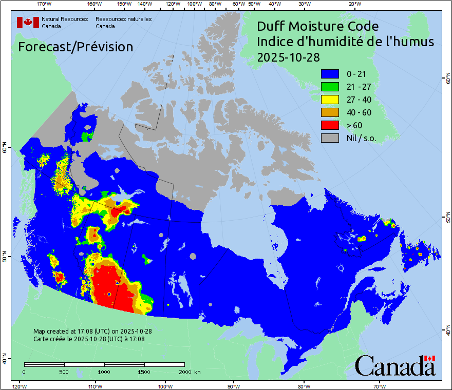 Duff Moisture Code