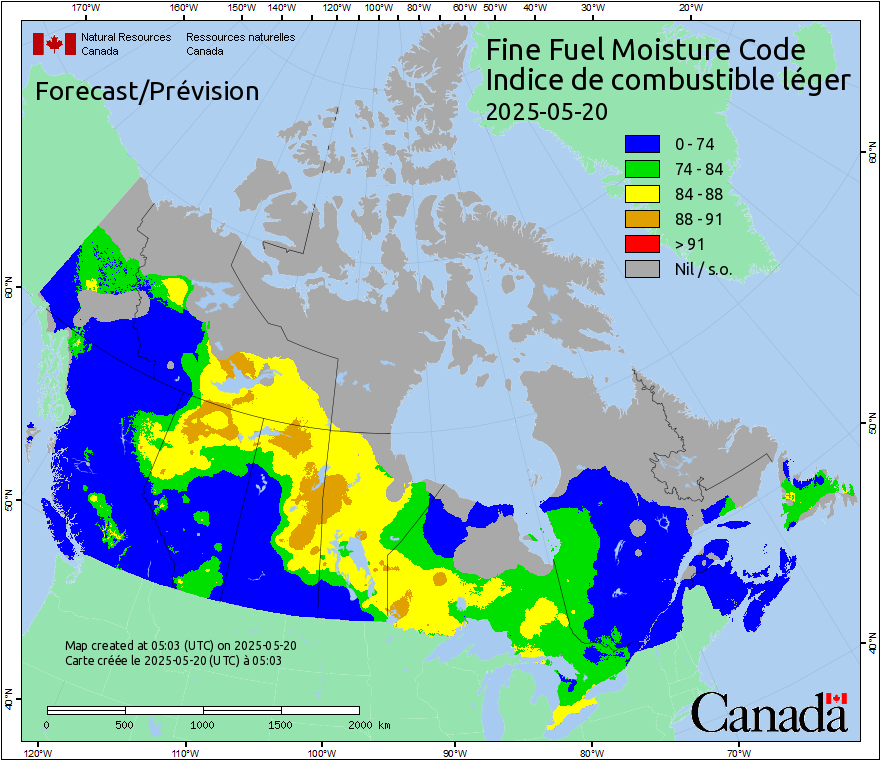 Fine Fuel Moisture Code
