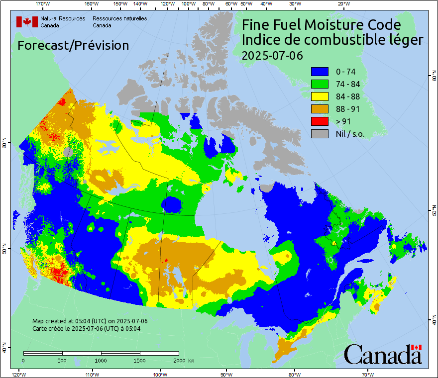 Fine Fuel Moisture Code