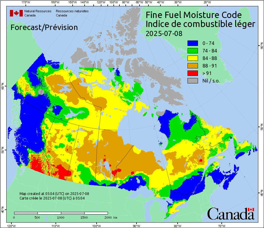 Fine Fuel Moisture Code