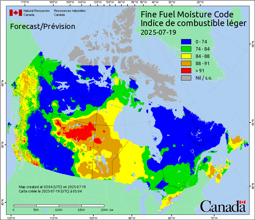 Fine Fuel Moisture Code