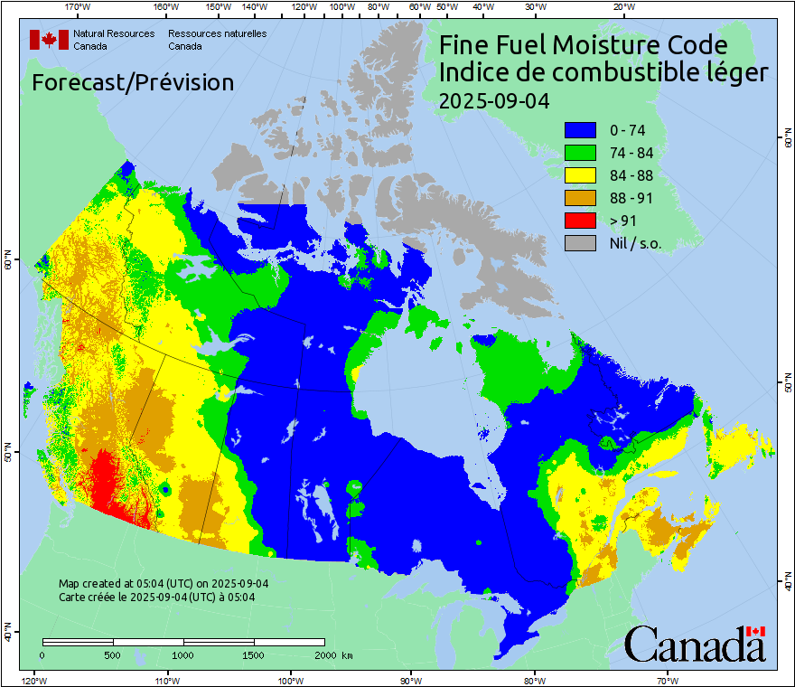 Fine Fuel Moisture Code