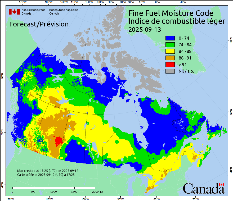 Fine Fuel Moisture Code