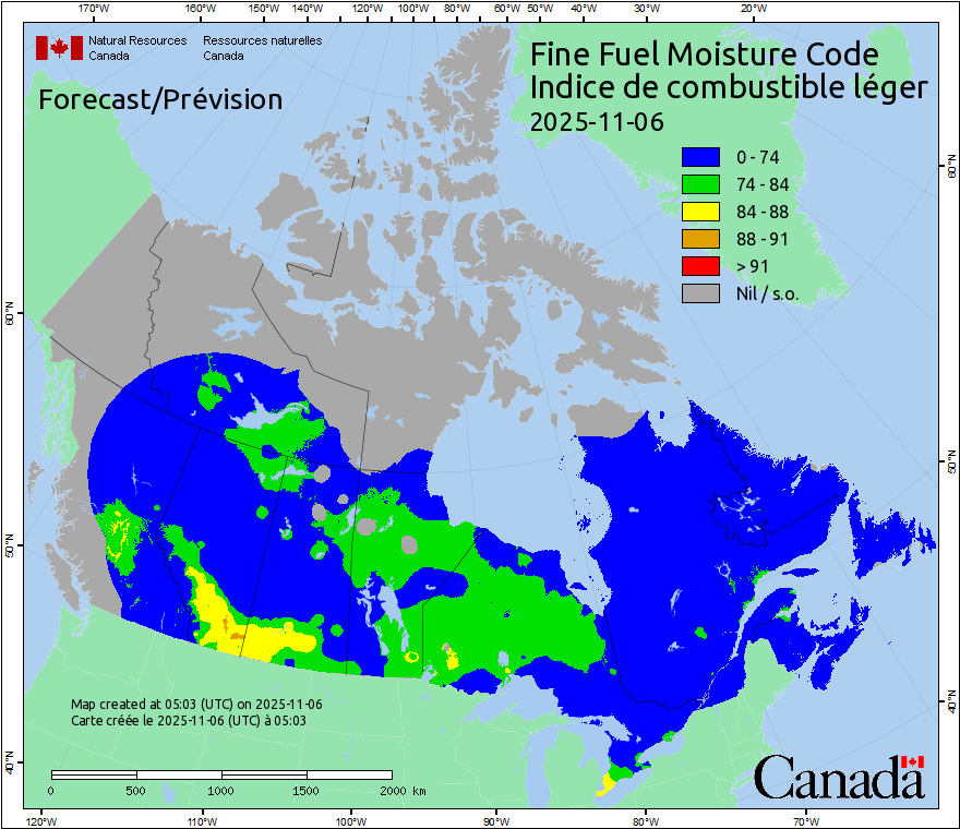 Fine Fuel Moisture Code