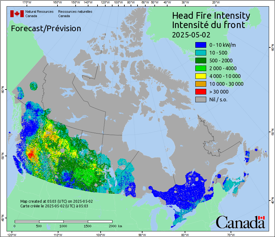 Canada Fire Behavior