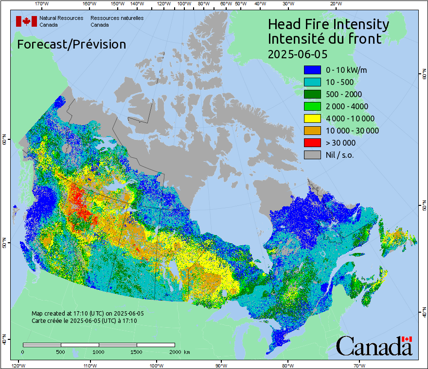 Head Fire Intensity