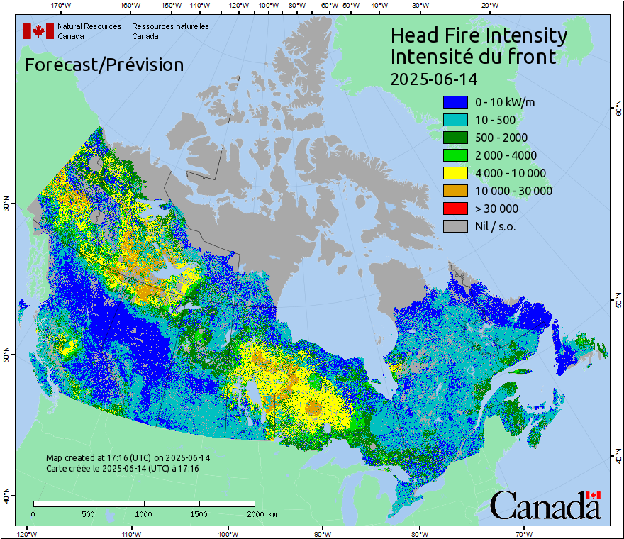 Head Fire Intensity