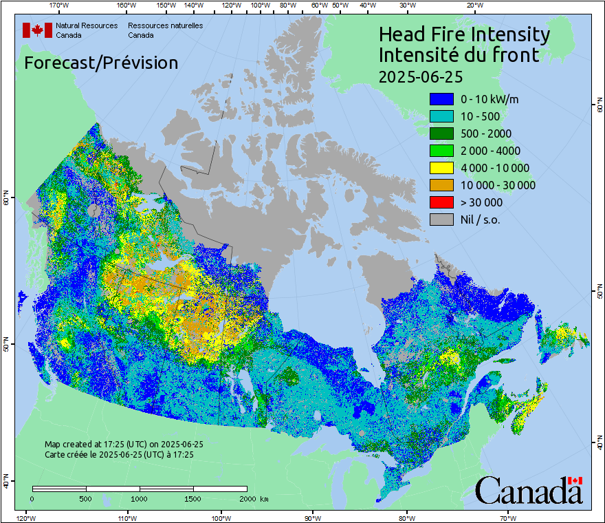 Head Fire Intensity