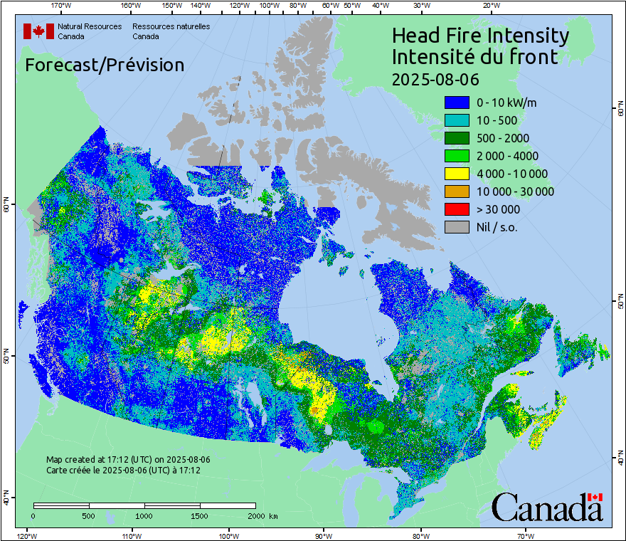 Head Fire Intensity