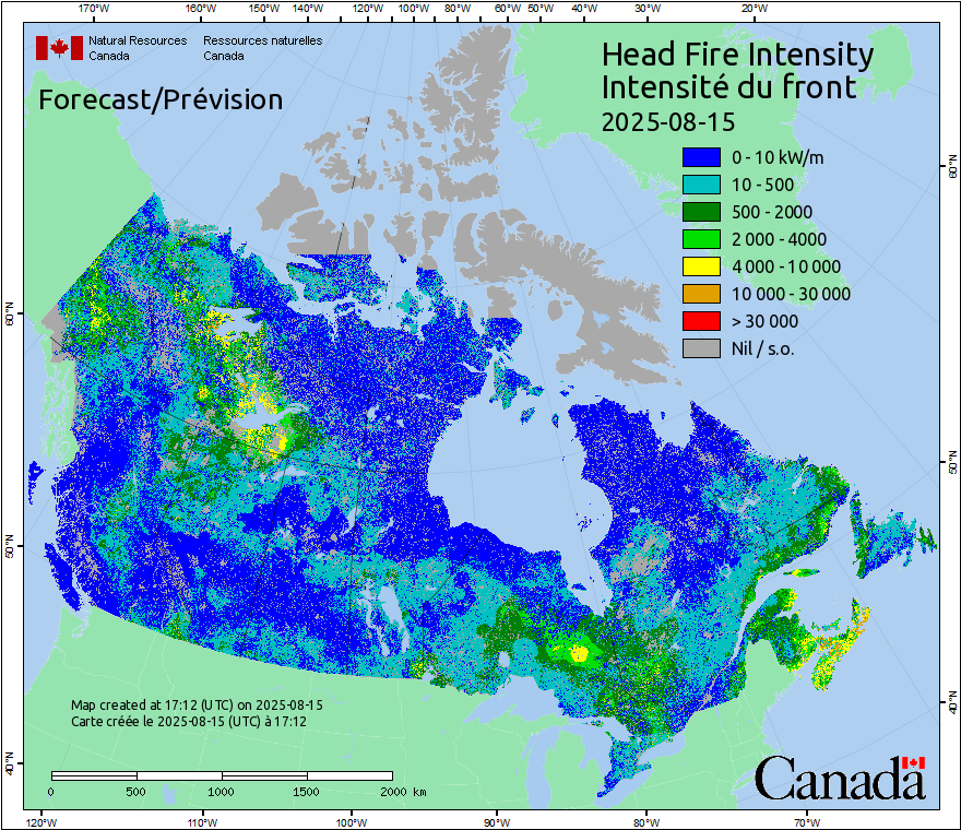 Head Fire Intensity