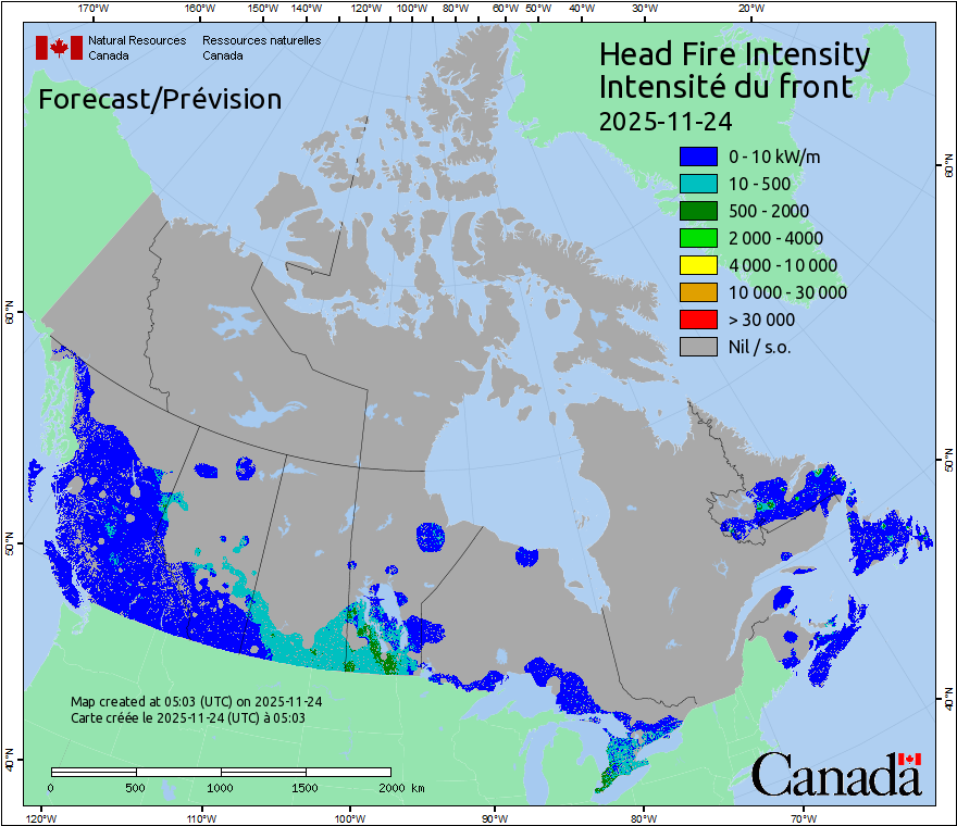Canada Fire Behavior