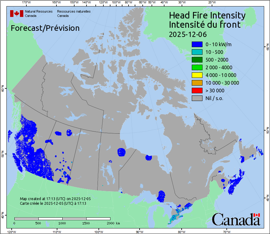 Canada Fire Behavior
