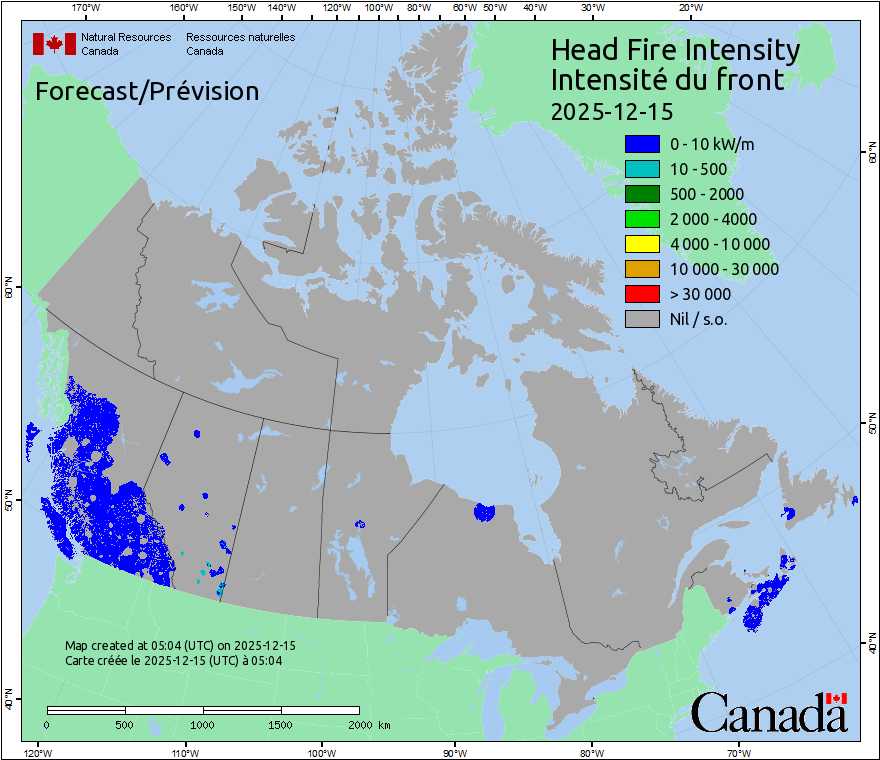 Canada Fire Behavior
