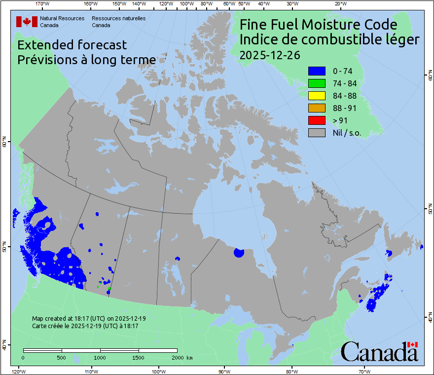 Fine Fuel Moisture Code