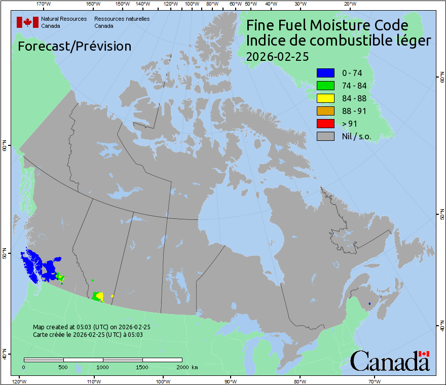 Fine Fuel Moisture Code