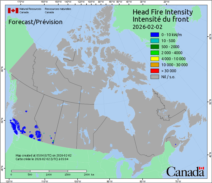 Canada Fire Behavior